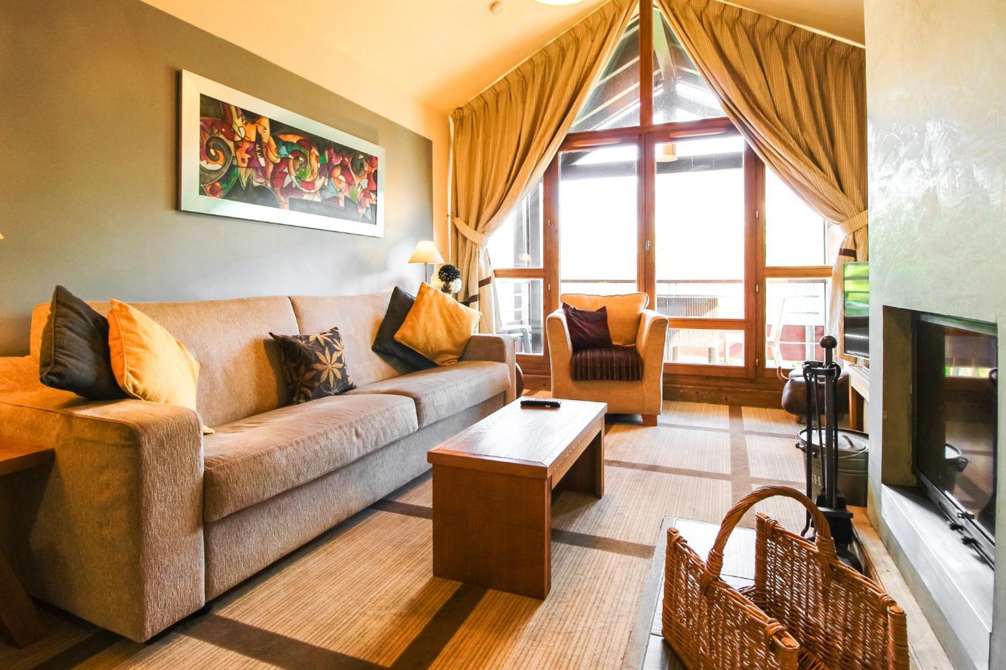 Exceptional 3 Bed Penthouse With Fireplace And Stunning Views Flaine Exterior photo