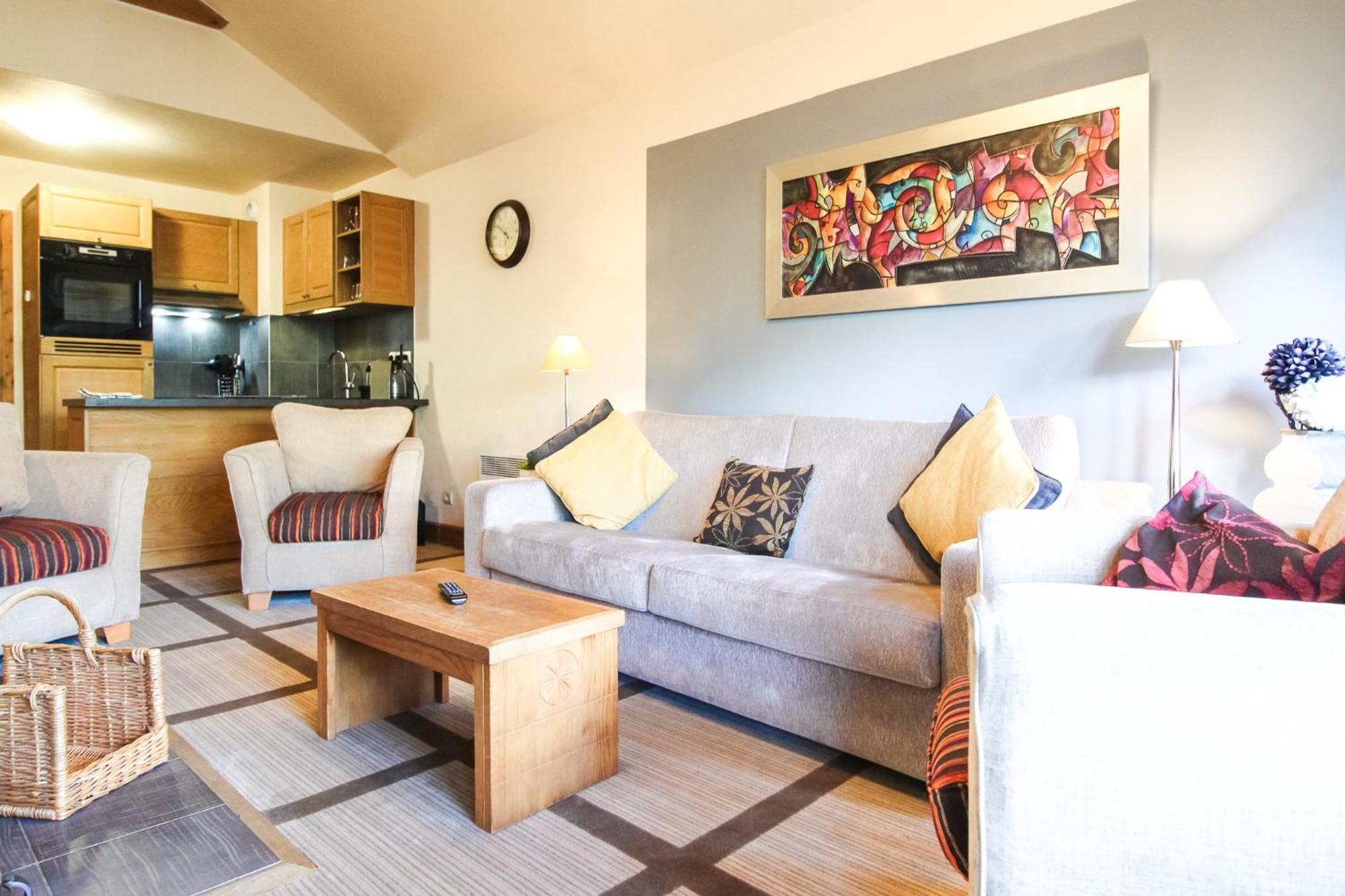 Exceptional 3 Bed Penthouse With Fireplace And Stunning Views Flaine Exterior photo